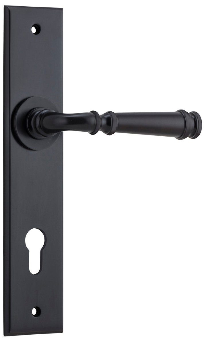 Verona Lever - Chamfered Backplate - Entry - Point - 12786E85 - Iver