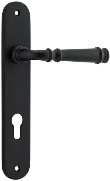 Verona Lever - Oval Backplate - Entry - Point - 12730E85 - Iver