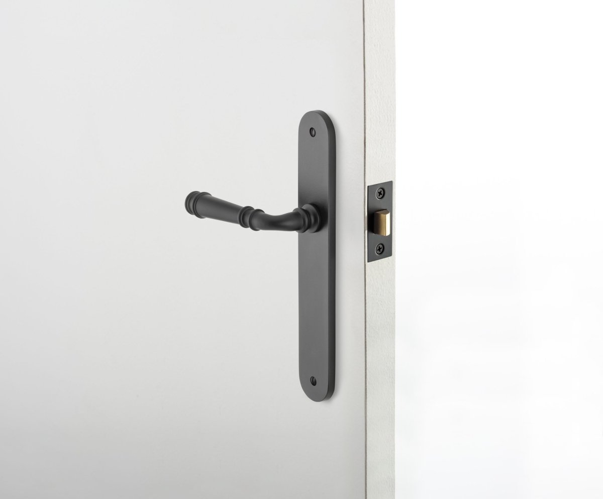 Verona Lever - Oval Backplate - Entry - Point - 13230 - Iver