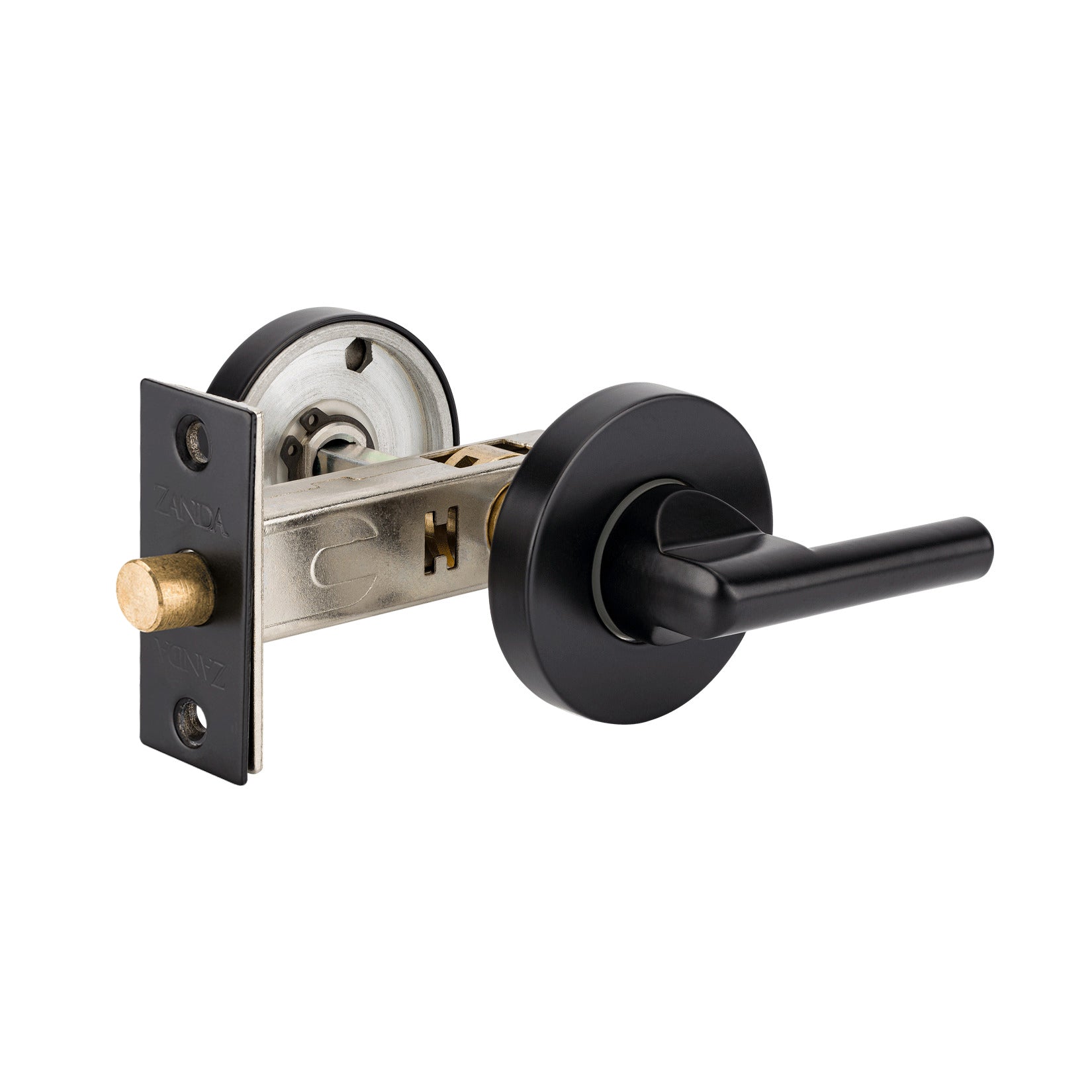 Disabled Privacy Turn, (60mm Backset) Black By Zanda