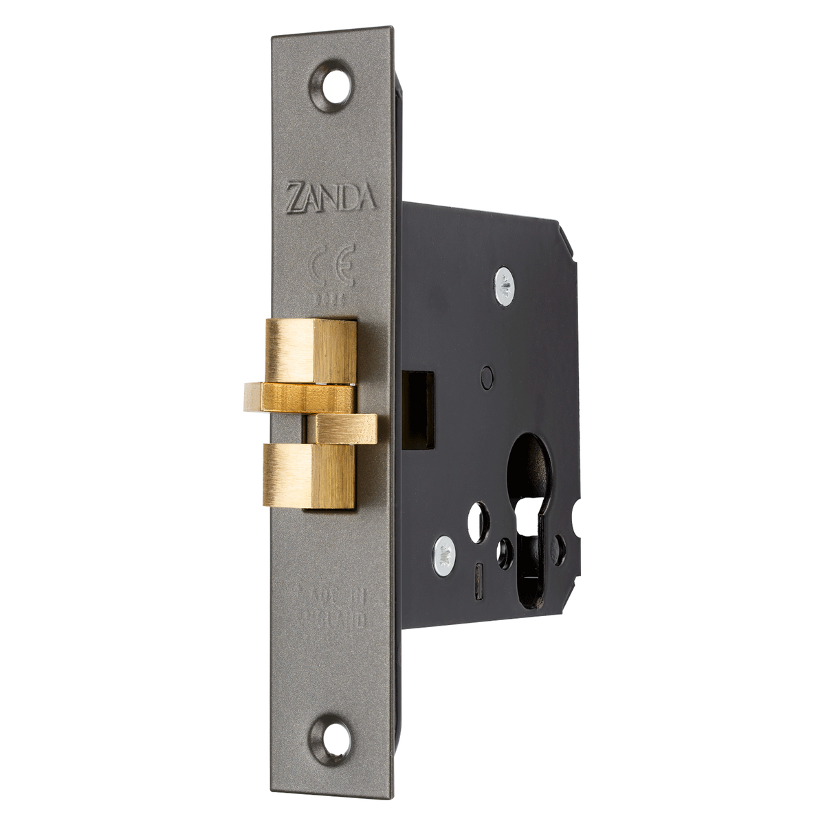 Sliding Door Mortice Lock - Claw Type - Multiple Finishs By Zanda