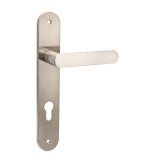 Duke Longplate Handle By Zanda - Brushed Nickel