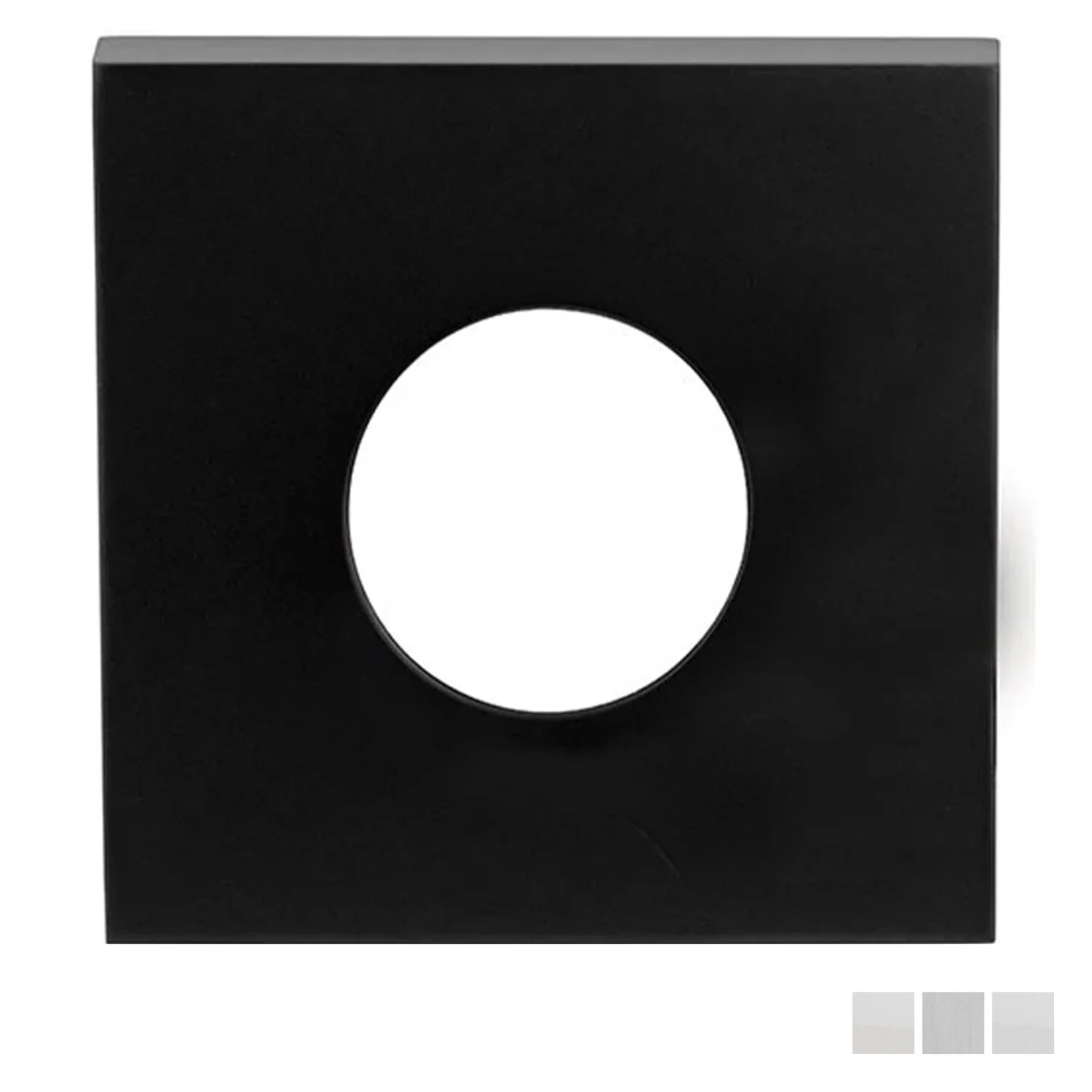 Lockwood Large Passage Square Rose Adaptor - Multiple Finishes Available
