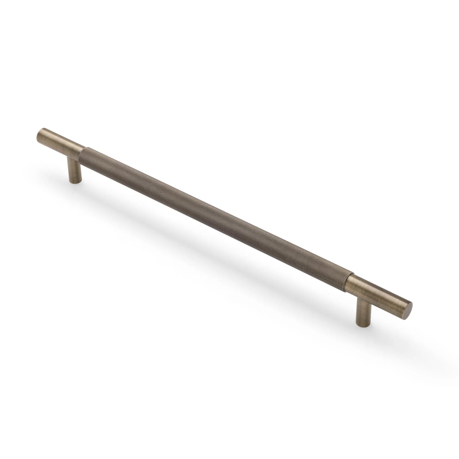 Aged Brass Knurled Appliance/Door Pull - Charmian - Manovella
