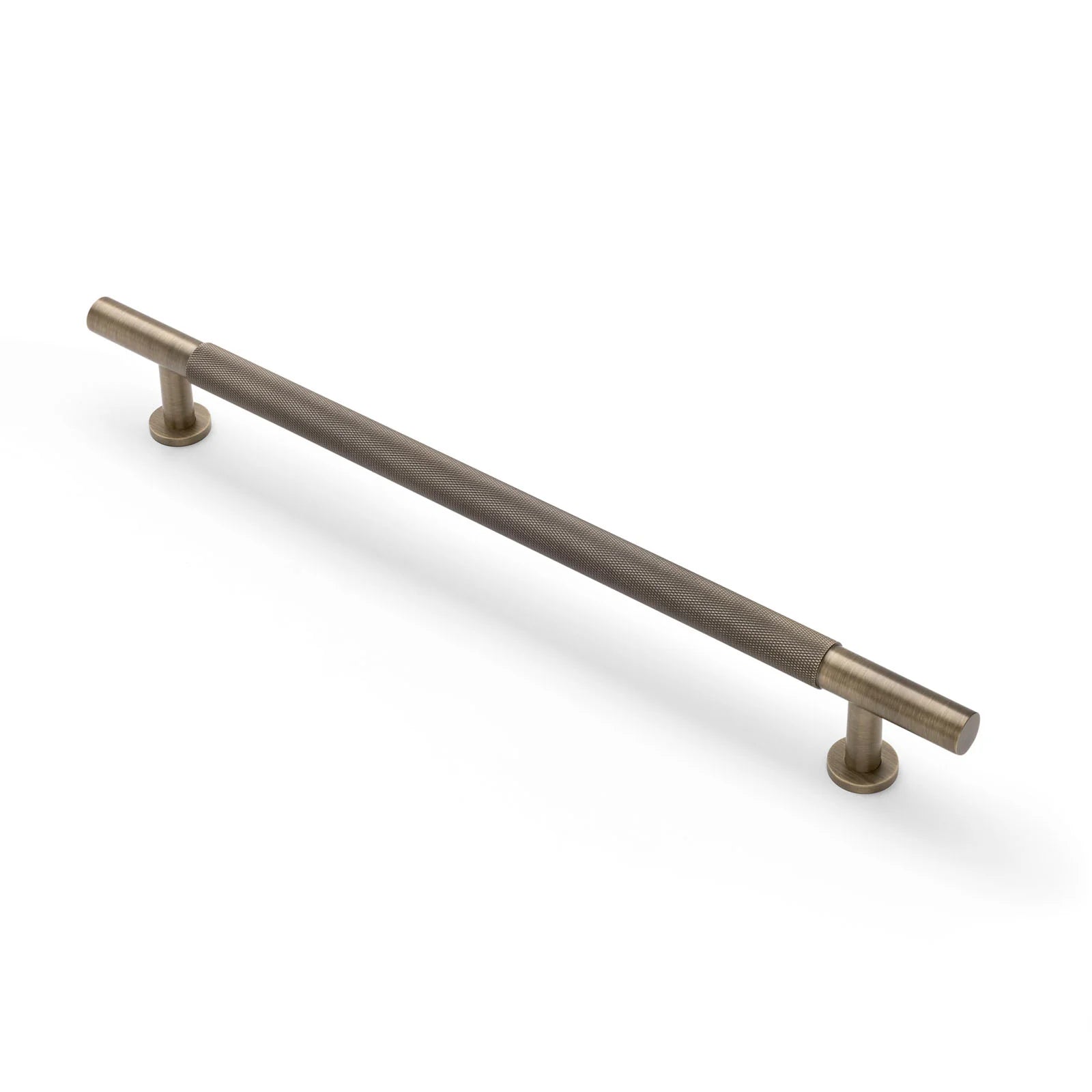 Aged Brass Knurled Appliance/Door Pull - Charmian - Manovella