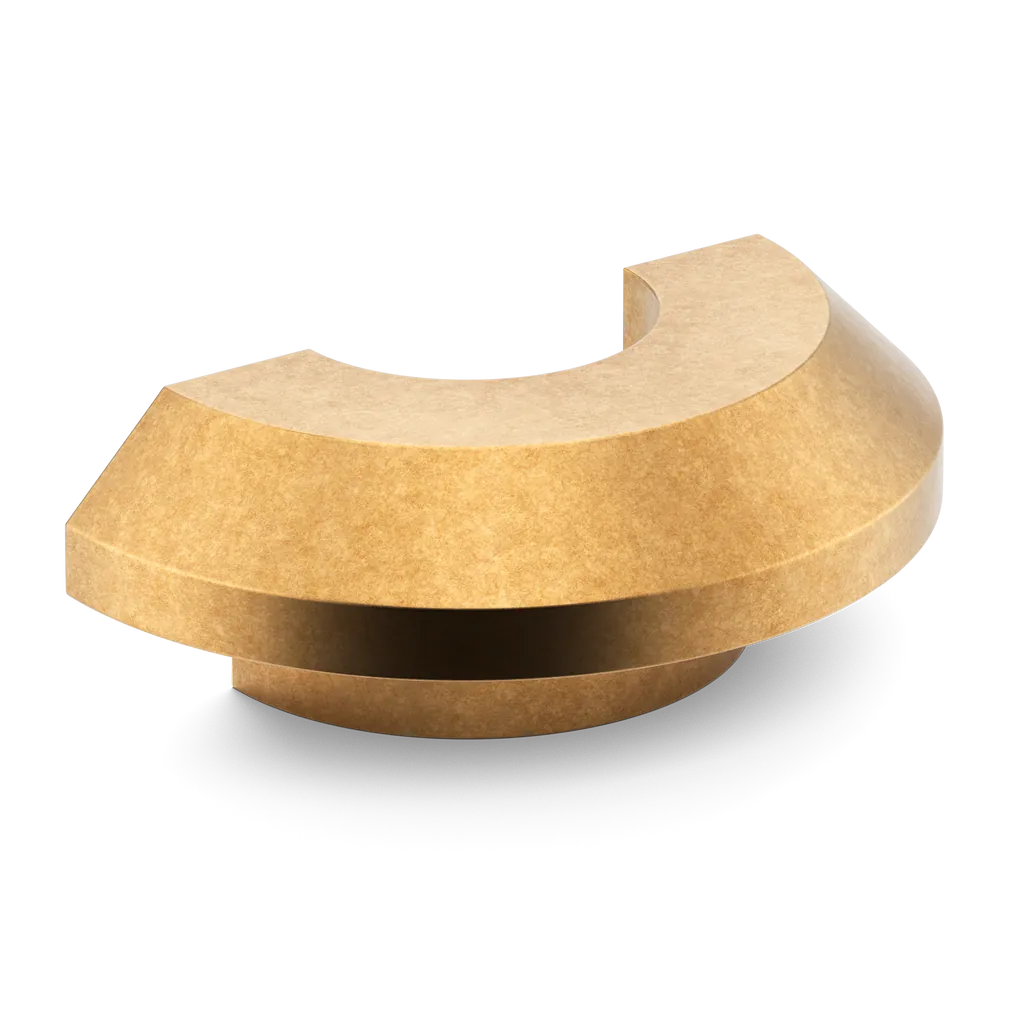 Victoria Plain C-Pull Handle By Armac Martin
