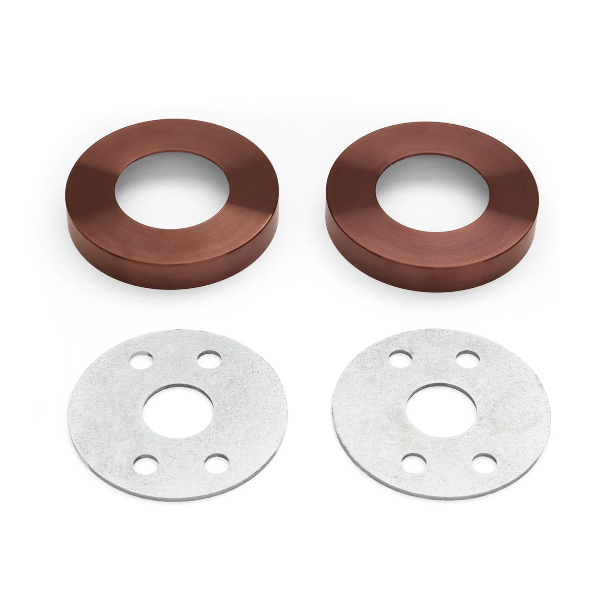 Sienna Bronze Large Rose Adaptor Kit - 65mm Diameter (Solid Brass) - Manovella