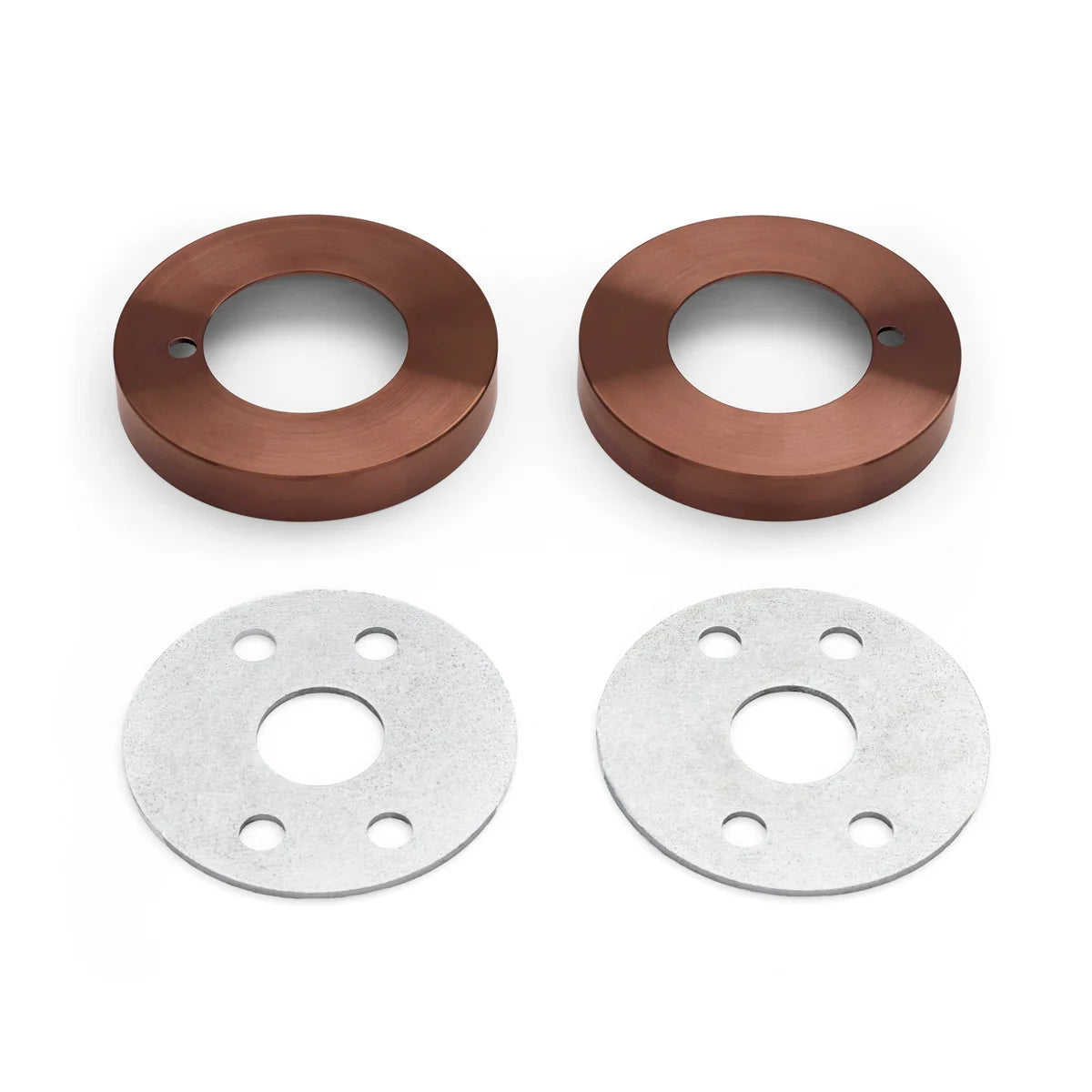 Sienna Bronze Large Rose Adaptor Kit - 65mm Diameter (Solid Brass) - Manovella