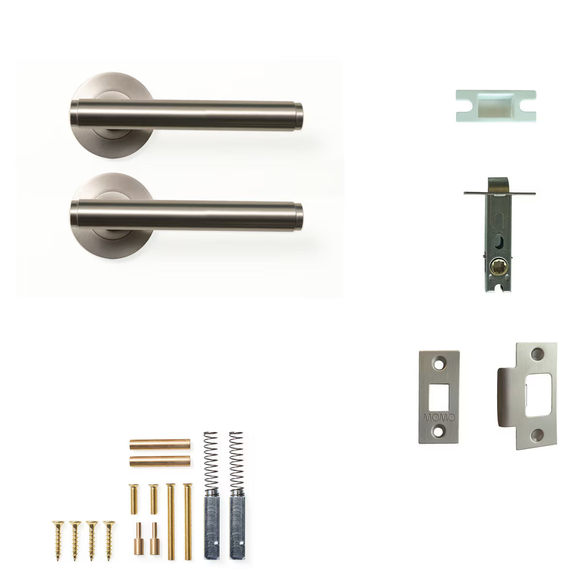 Momo Bellevue Plain - Solid Brass Handle Sets