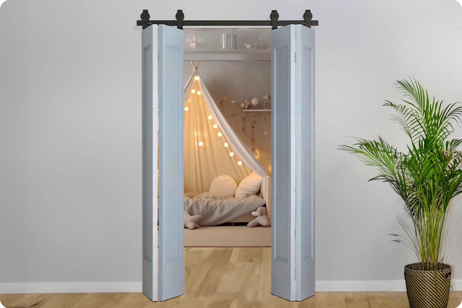 Barn Door Bi-Fold 15kg - Cowdroy
