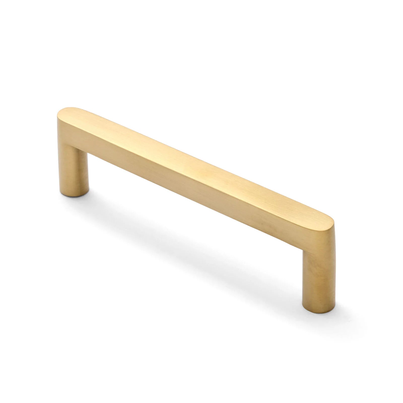 Brushed Brass PVD Straight Profile Cabinet Pull - Clio - Manovella