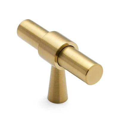 Brushed Brass PVD Timeless T-Bar - Cora - Manovella