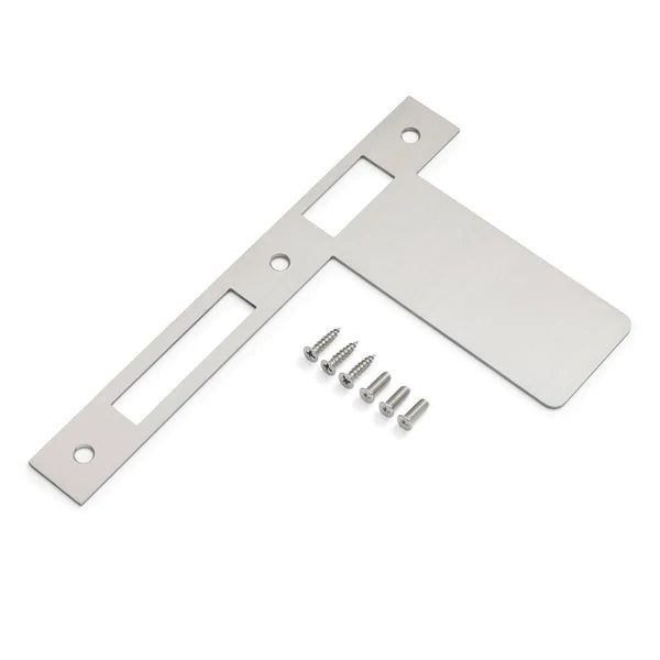 Extended 120mm Strike Plate to suit 85mm Euro Mortice Lock - Manovella
