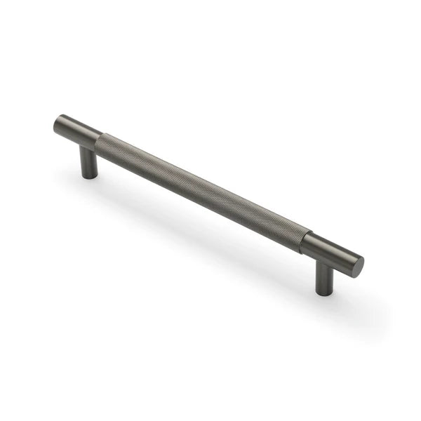 Gunmetal Knurled Appliance/Door Pull - Charmian - Manovella