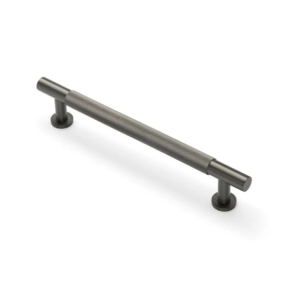 Gunmetal Knurled Appliance/Door Pull - Charmian - Manovella