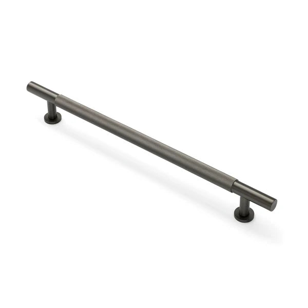 Gunmetal Knurled Appliance/Door Pull - Charmian - Manovella