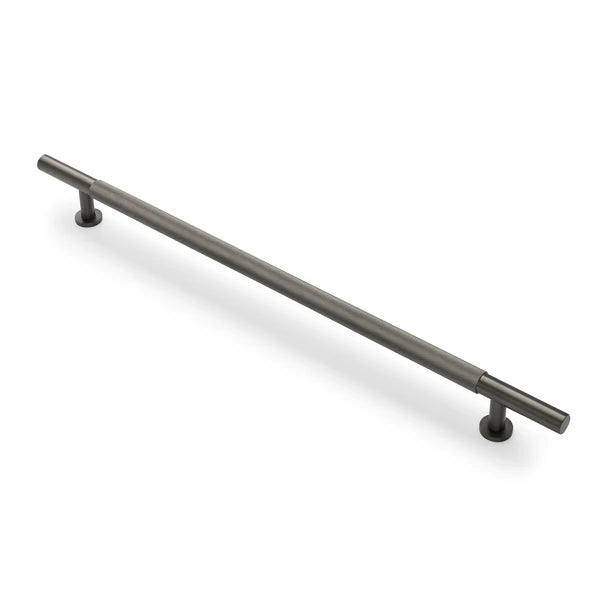 Gunmetal Knurled Appliance/Door Pull - Charmian - Manovella