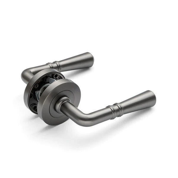 Gunmetal Passage Door Handle - Lexton - Manovella
