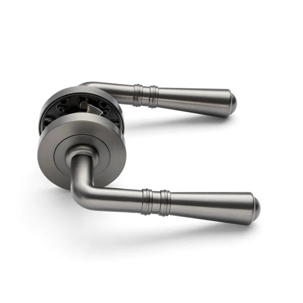 Gunmetal Passage Door Handle - Lexton - Manovella