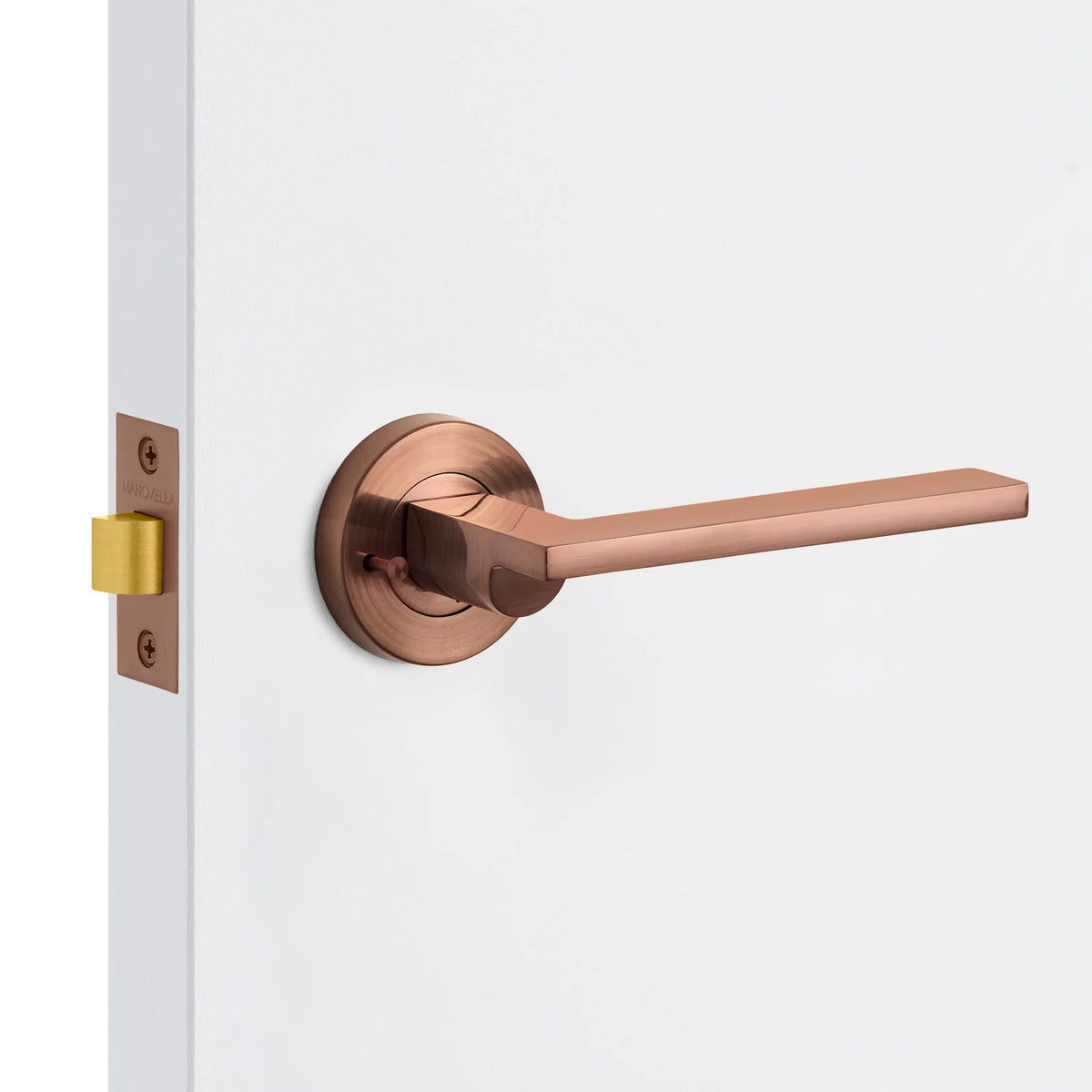 Sienna Bronze Privacy Door Handle - Hamilton - Manovella