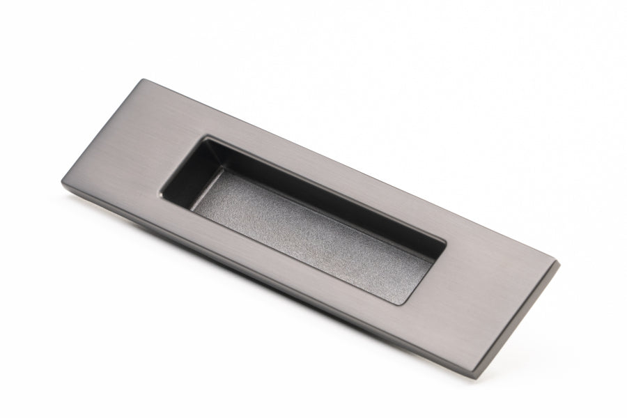 Straight Flush Pull (Single) – 152mm – Smooth Nickel