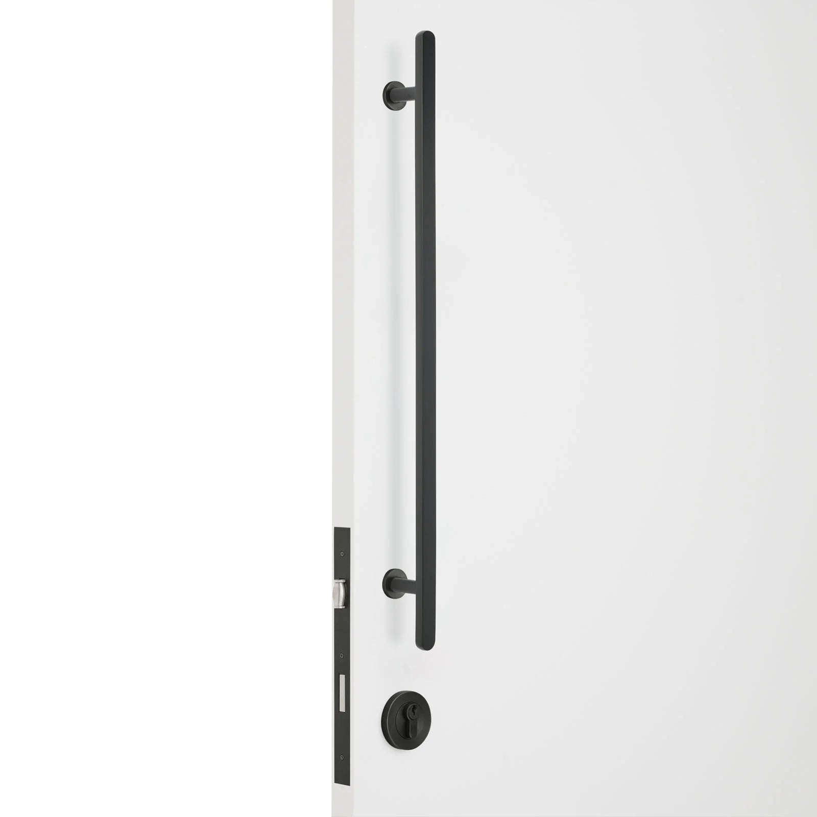 Matt Black Roller Lock Kit - Imogen Pull - Manovella