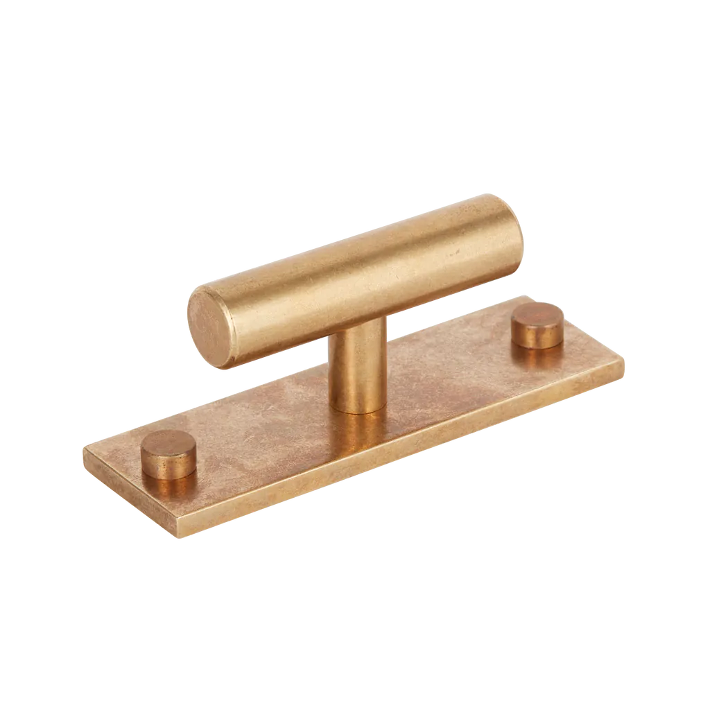 MIX Plain T-bar Handle & Backplate By Armac Martin