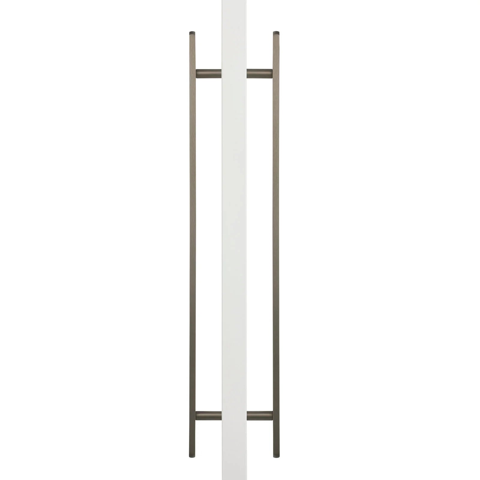 Gunmetal Oval Profile Back to Back Door Pull - Imogen - Manovella