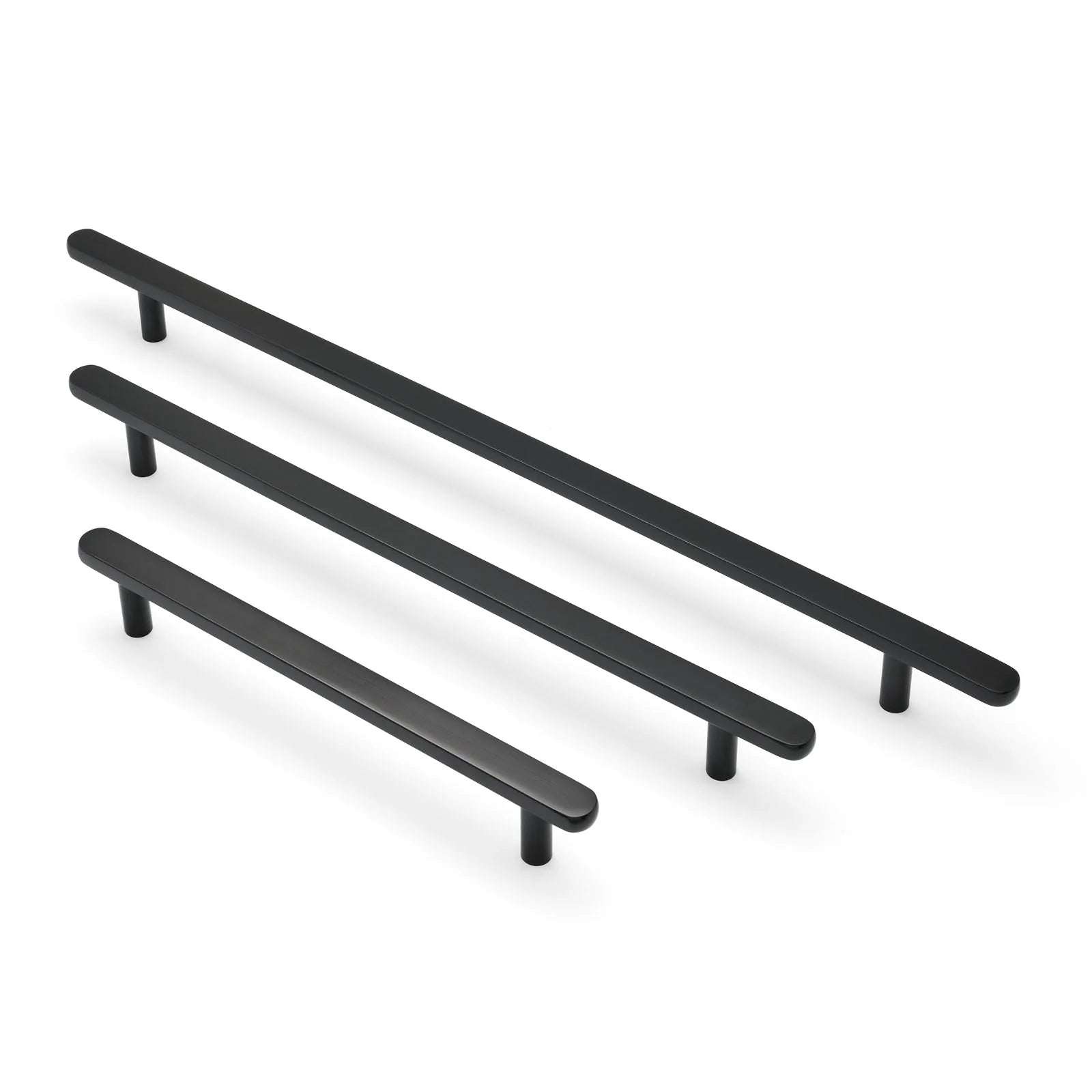 Matt Black Oval Profile Appliance/Door Pull - Imogen - Manovella