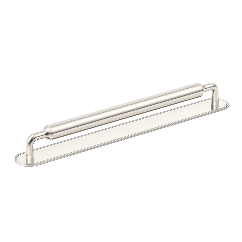Barwick Plain Appliance Pull with Backplate By Armac Martin