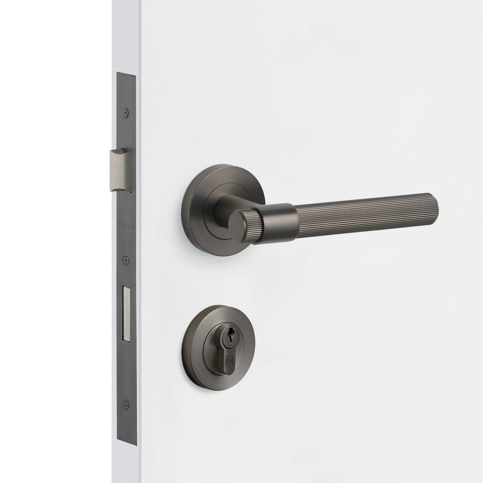 Gunmetal Entrance Door Kit Rochester - Manovella