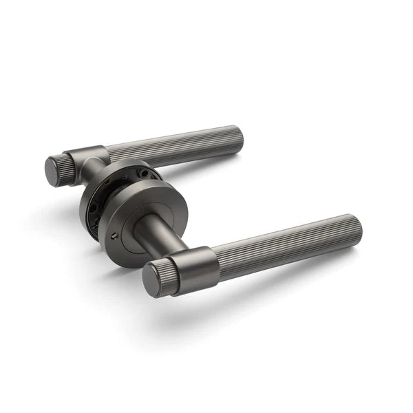 Gunmetal Privacy Door Handle - Rochester - Manovella