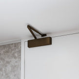Architectural Door Closer - Ember Bronze - by Zanda