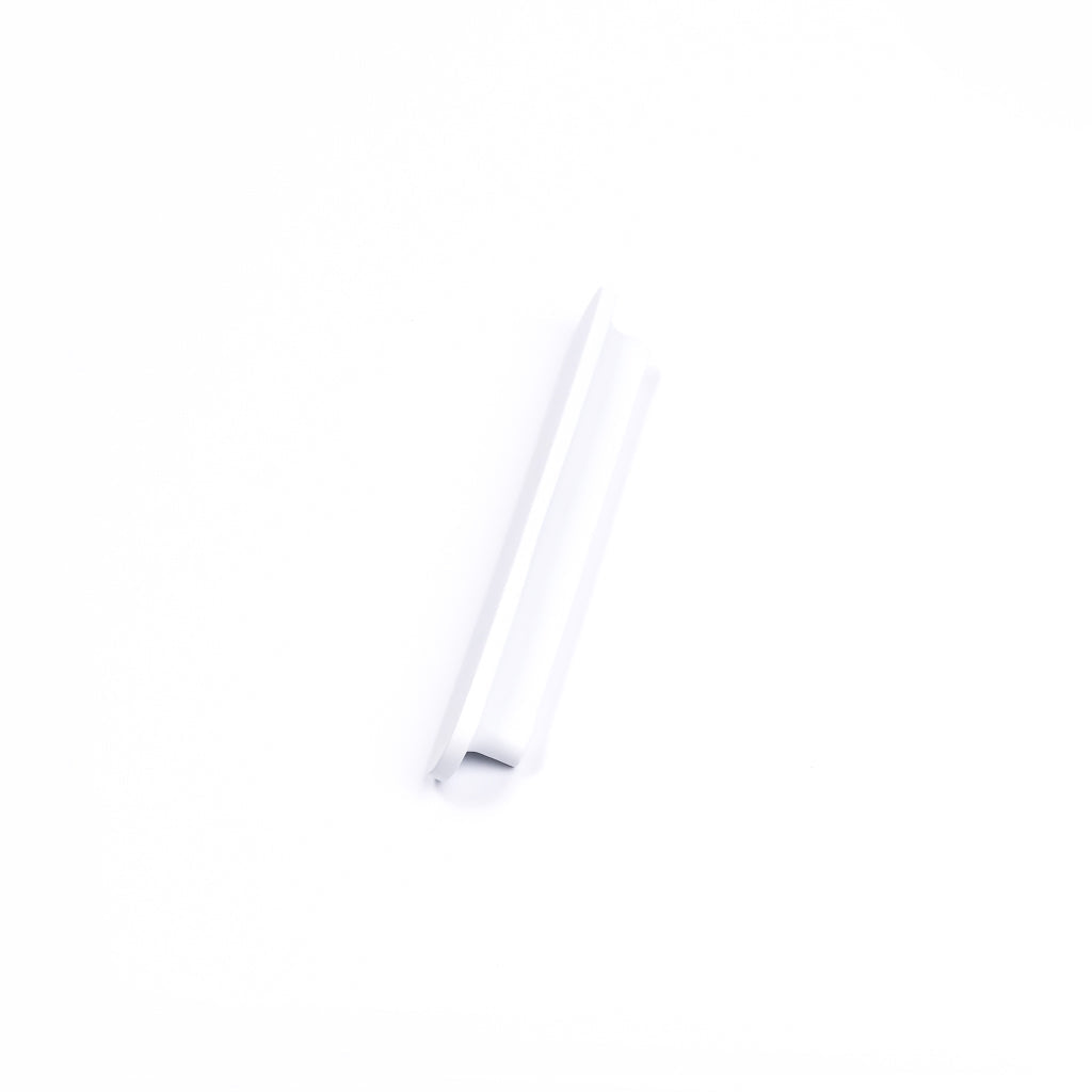 White Oval Profile Cabinet Pull - Imogen - Manovella