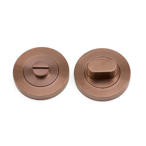 Brushed Copper Privacy Turn & Bolt - Manovella