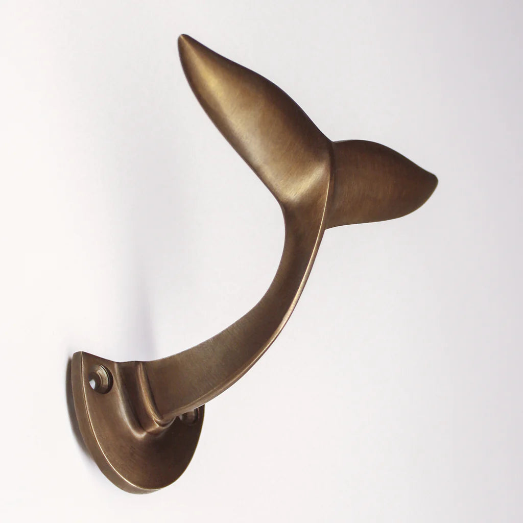 Whale Tail Hook - Antique Bronze By Hepburn