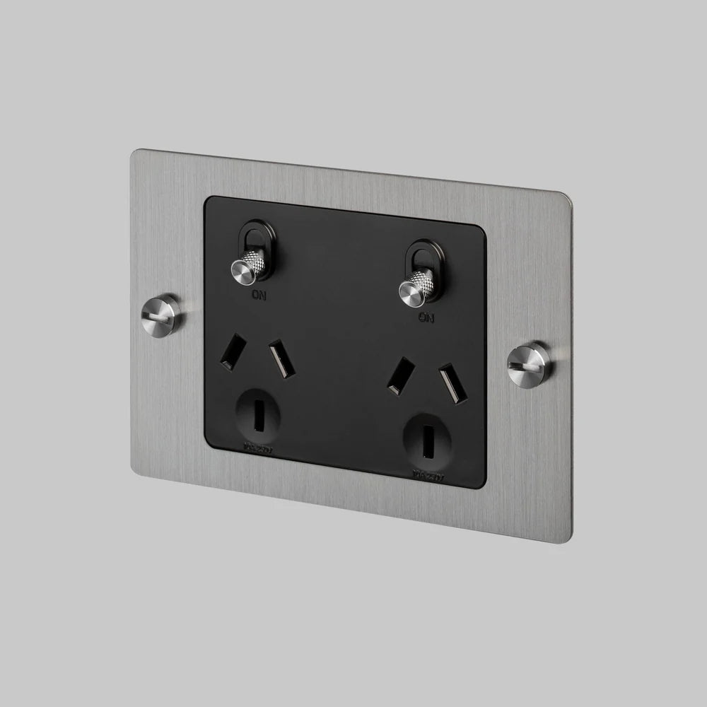 2G GPO SOCKET / WITHOUT LOGO / CROSS - Buster + Punch