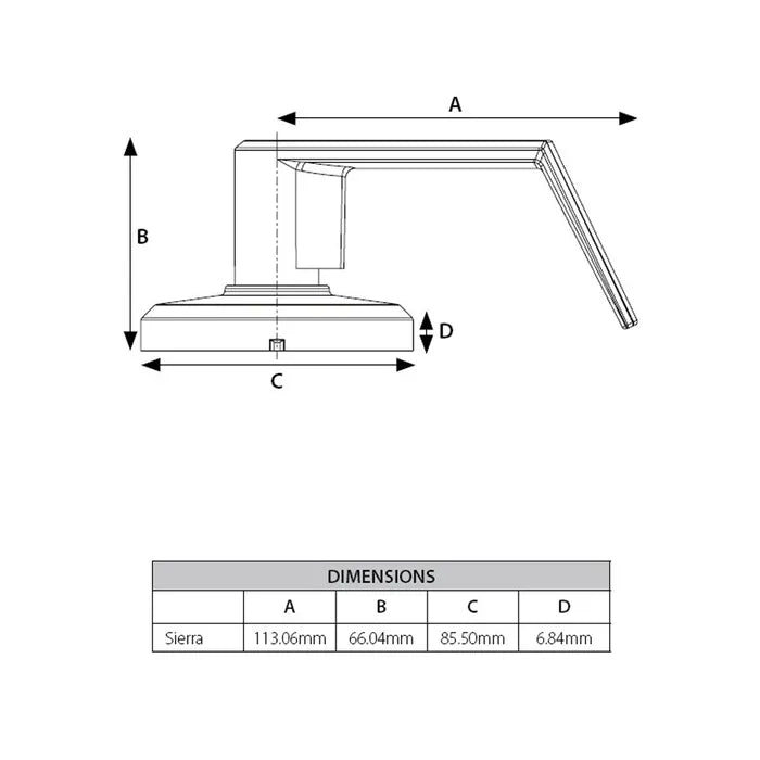 LOCKTON DDA '6000 Series' LEVERSET - PASSAGE (70mm B/Set)