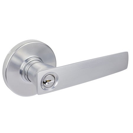 Neue Aurora Round Rose - Brushed Chrome - By Gainsborough