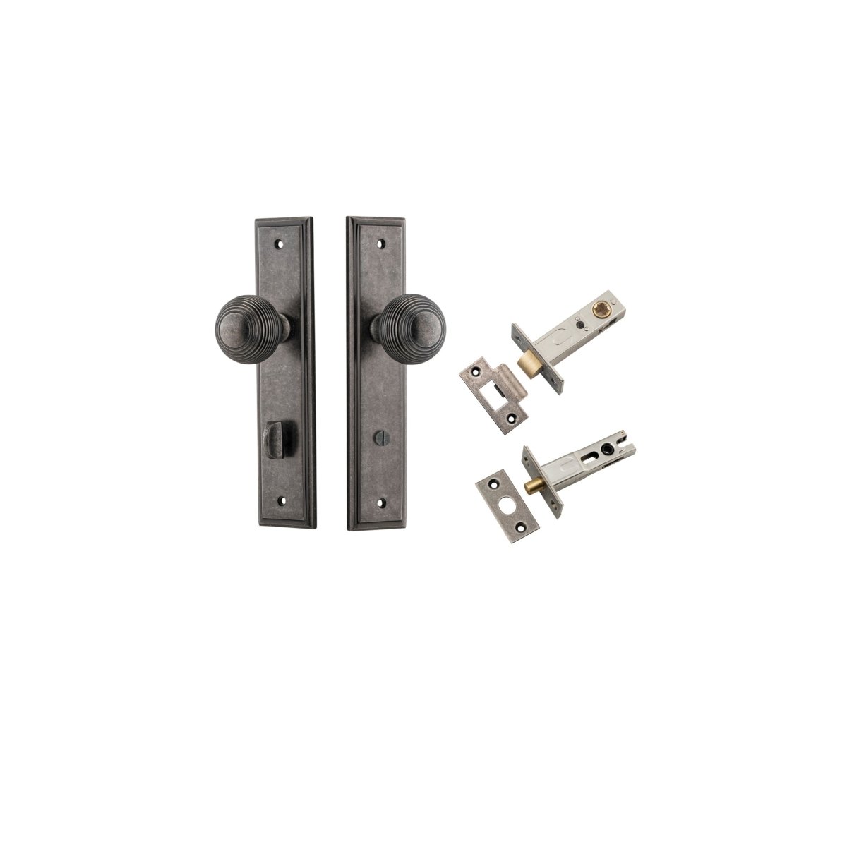 Guildford Knob - Stepped Backplate - Entry - Point - 13842KPRIV60 - Iver