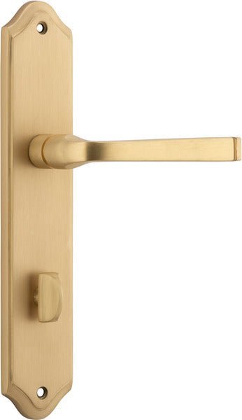 IVER Annecy Solid Brass Shouldered Door Handle – Multiple Finishes Available - Entry - Point - 15220P85 - Iver