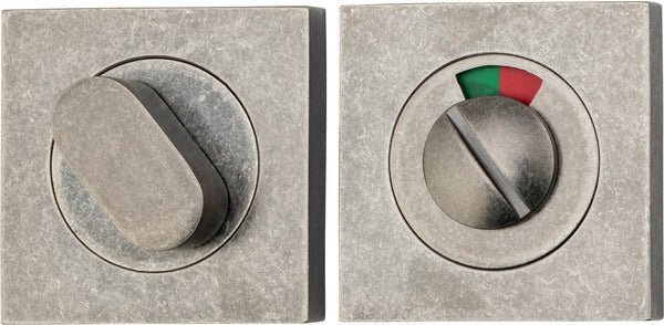 IVER Square Privacy Turn with Indicator - Multiple Finishes Available - Entry - Point - 20117 - Iver