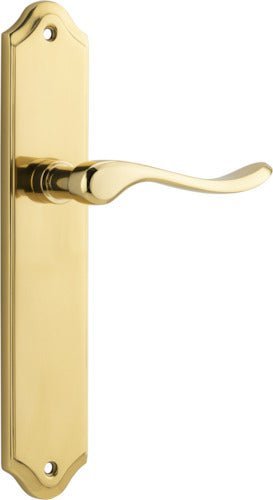 IVER Stirling Solid Brass Shouldered Door Handle – Multiple Finishes Available - Entry - Point - 10422 - Iver