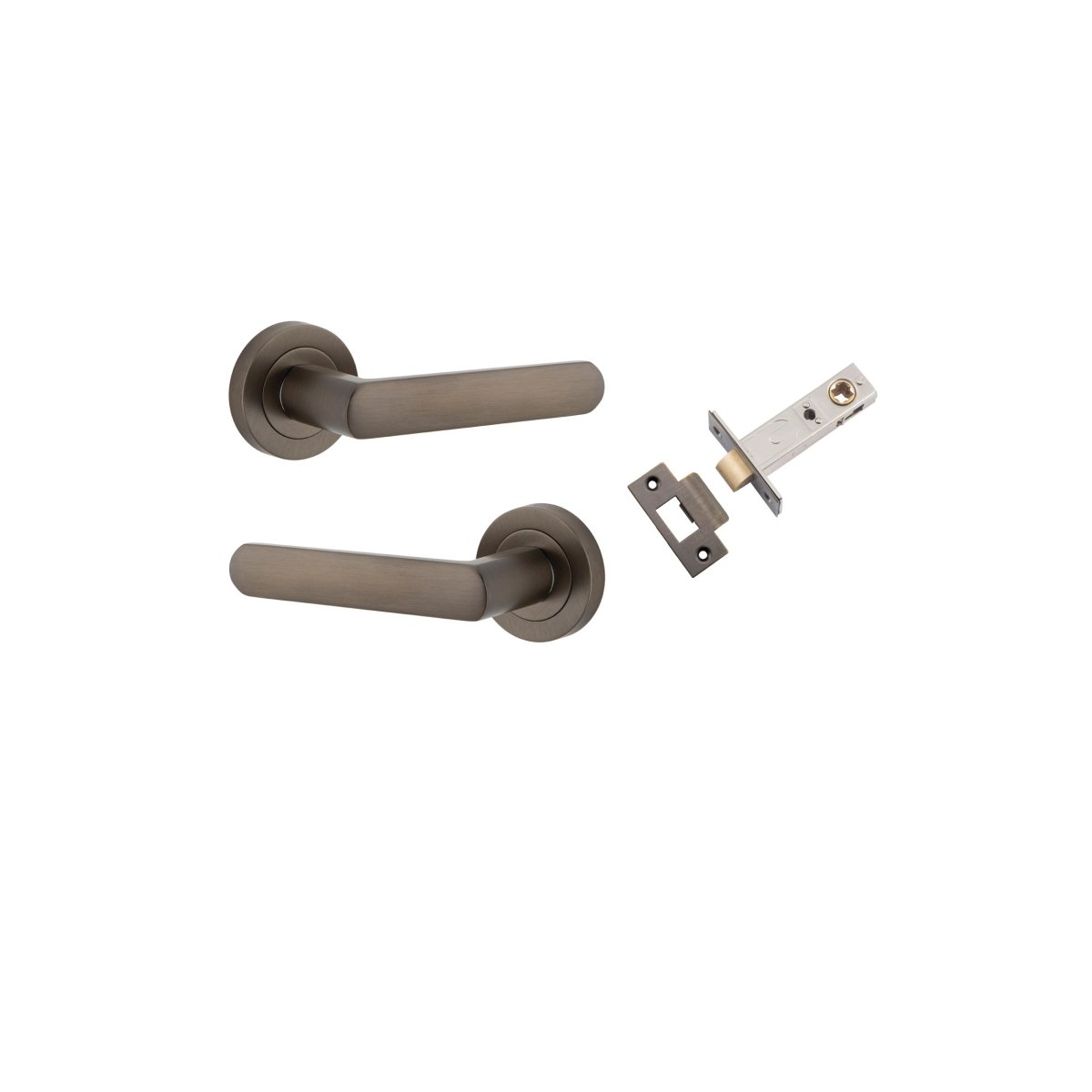 Osaka Lever - Round Rose - Entry - Point - 20771KPASS60 - Iver