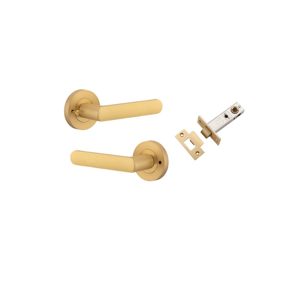 Osaka Lever - Round Rose - Entry - Point - 20776KIBPRIV60 - Iver