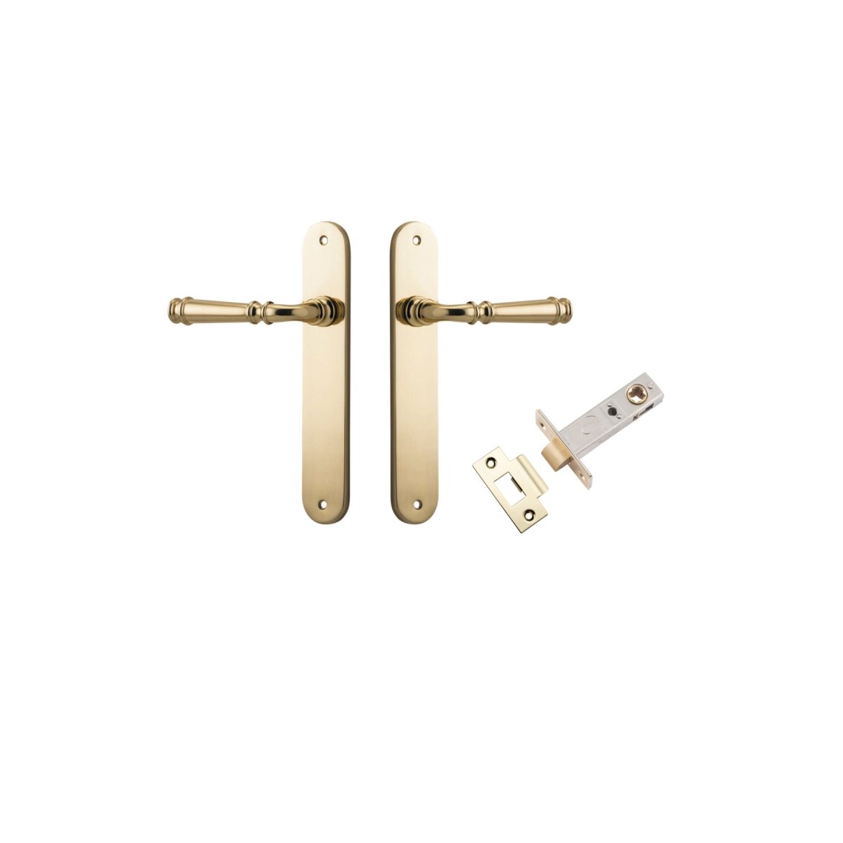 Verona Lever - Oval Backplate - Entry - Point - 10230KPASS60 - Iver