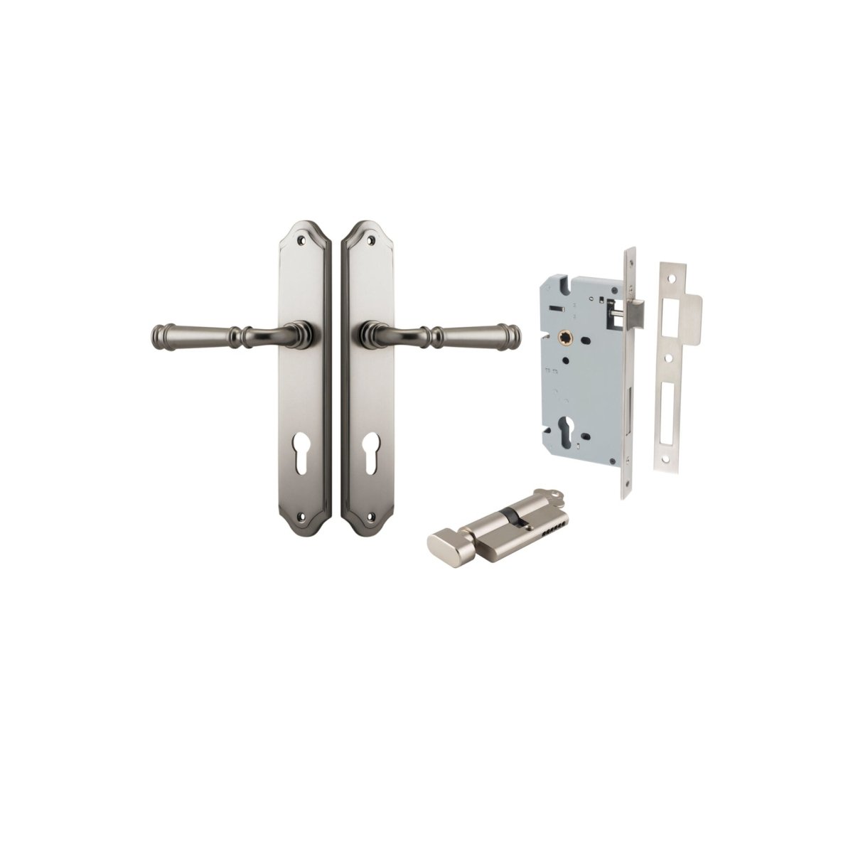 Verona Lever - Shouldered Backplate - Entry - Point - 14718KENTR60KT - Iver